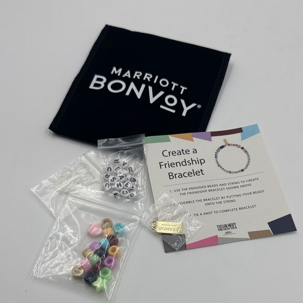 Marriott Bonvoy Friendship Taylor Swift Bracelet Kit